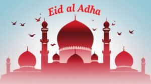 Eid Al Adha Mosque Illustration