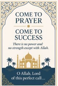 Complete Guide to Azan Dhikr and Duas: Authentic Hadith-Based Remembrance After Adhan in English