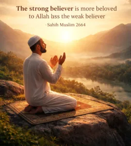 The Strong Believer Is More Beloved to Allah Than the Weak Believer (Sahih Muslim 2664)